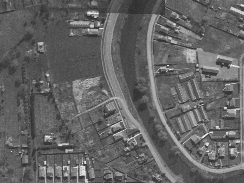 594 Avonside Drive from the air, 1940-1944