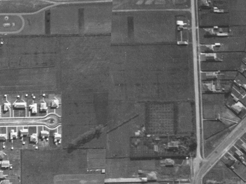 3 Braemar Place from the air, 1940-1944