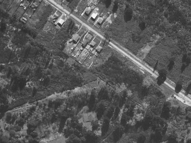 Huron Street from the air, 1940-1944