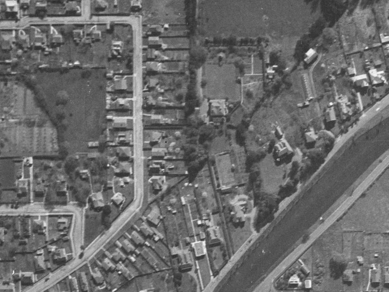 76B Vogel Street from the air, 1940-1944