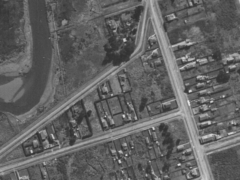 7B Kibblewhite Street from the air, 1940-1944