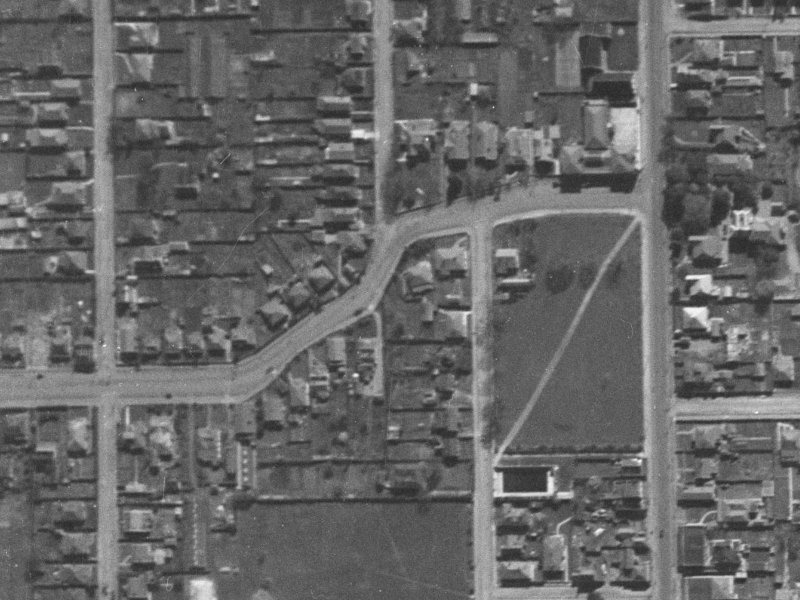 66D London Street from the air, 1940-1944