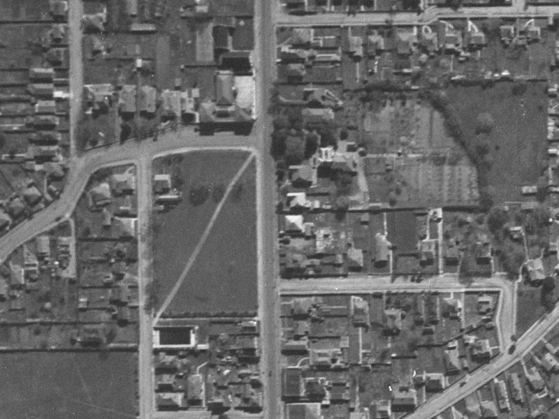 288 Stanmore Road from the air, 1940-1944