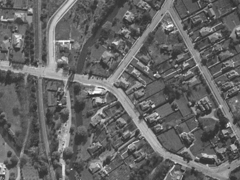 60E Fendalton Road from the air, 1940-1944