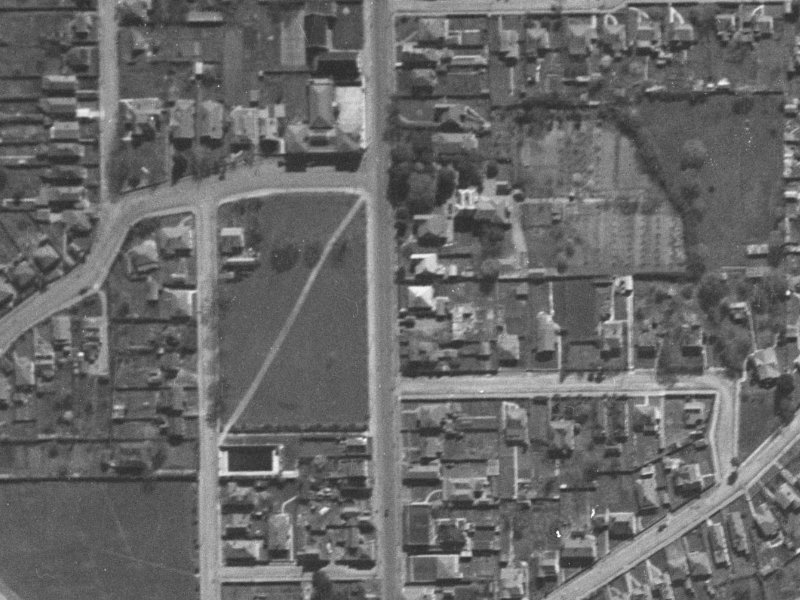 284/290 Stanmore Road from the air, 1940-1944