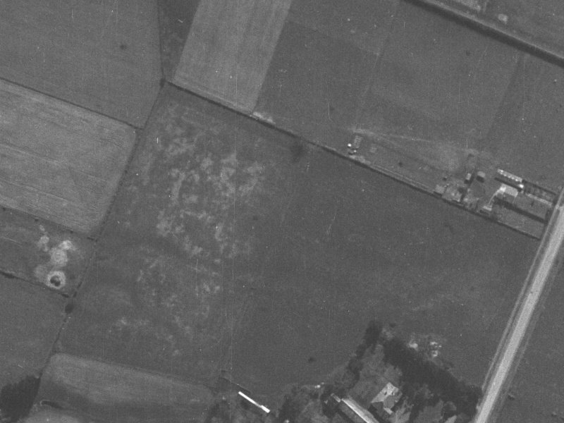 16A Staveley Street from the air, 1940-1944