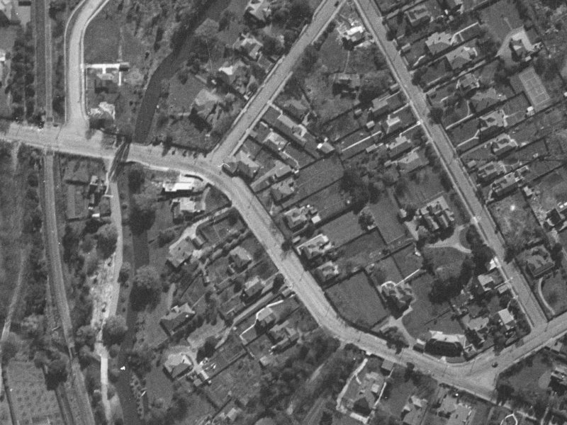 56 Fendalton Road from the air, 1940-1944