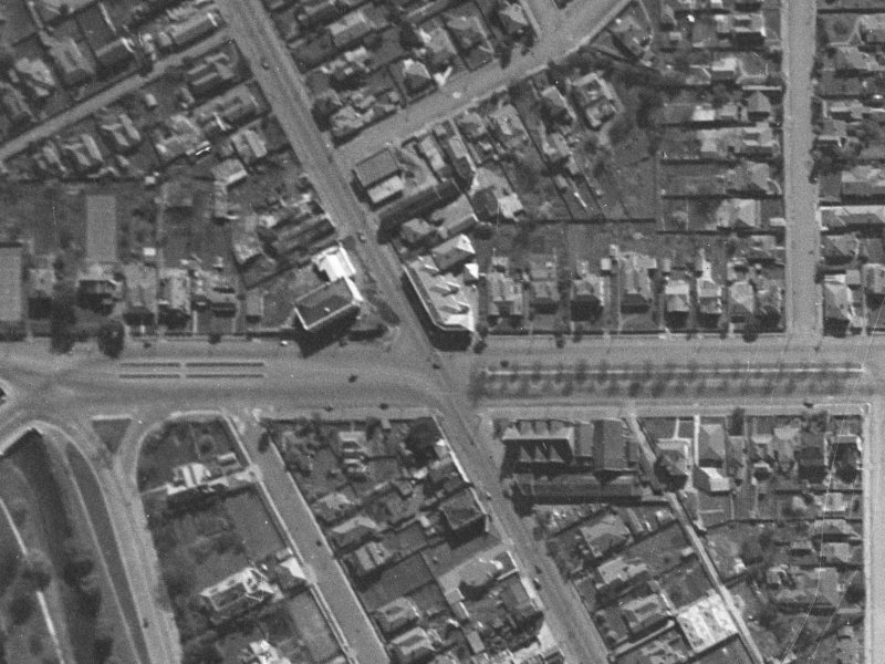 19/2 Papanui Road from the air, 1940-1944