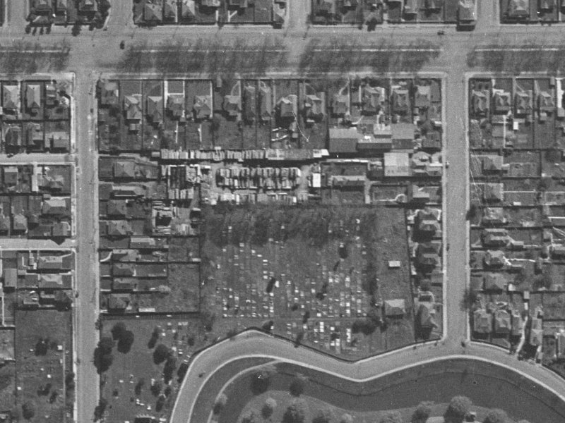 5 Geraldine Street from the air, 1940-1944
