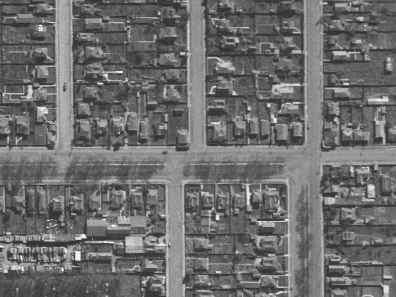 3 Champion Street from the air, 1940-1944