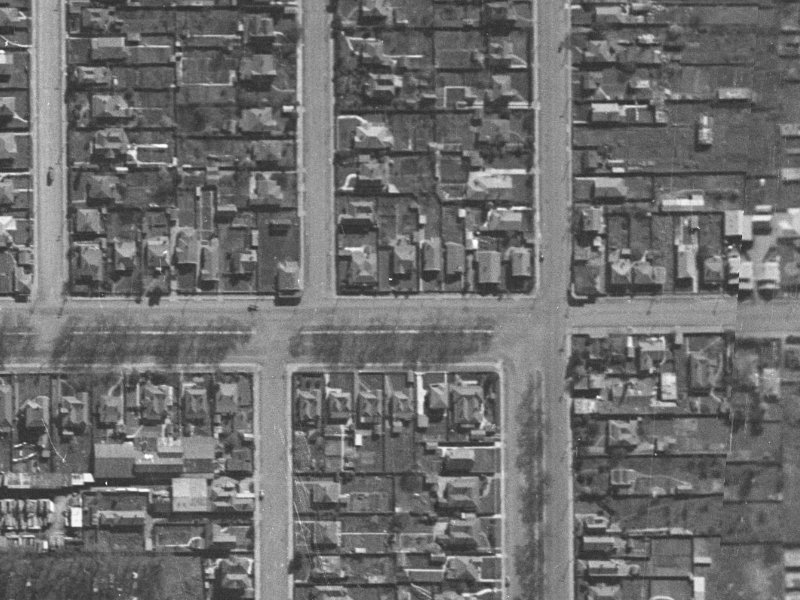 333 Bealey Avenue from the air, 1940-1944