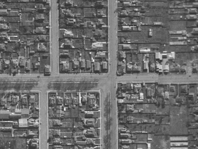 341 Bealey Avenue from the air, 1940-1944