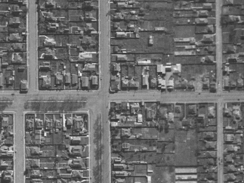 5 London Street from the air, 1940-1944