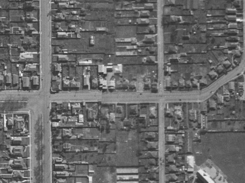 23 London Street from the air, 1940-1944