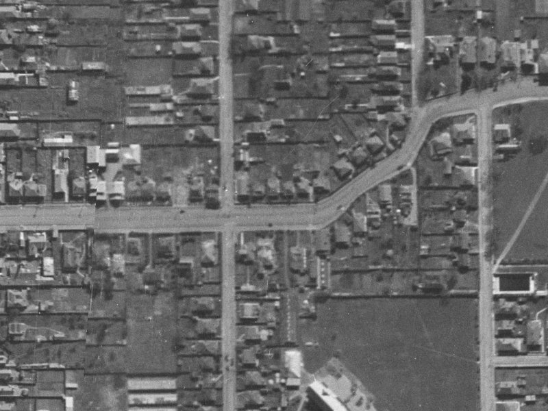 41 London Street from the air, 1940-1944
