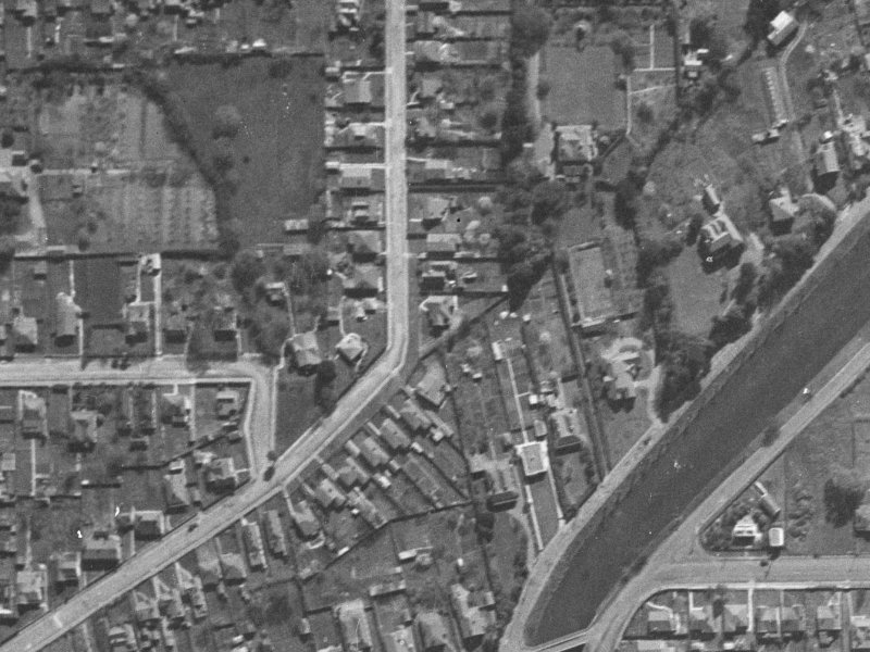 64 Vogel Street from the air, 1940-1944