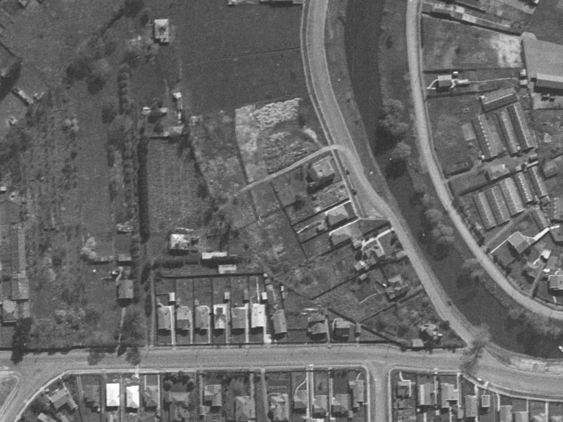 7 Bowie Place from the air, 1940-1944