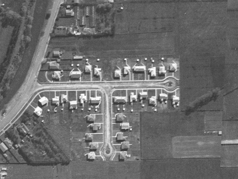 18 Torlesse Street from the air, 1940-1944