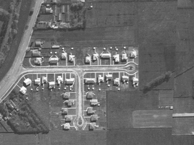 21 Torlesse Street from the air, 1940-1944