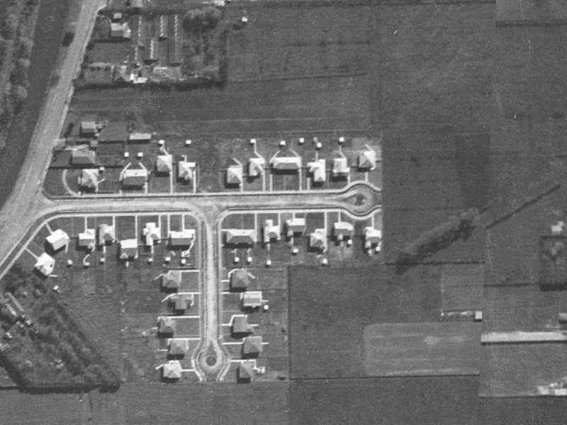 22 Torlesse Street from the air, 1940-1944