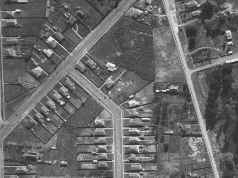 48 Pannell Avenue from the air, 1940-1944