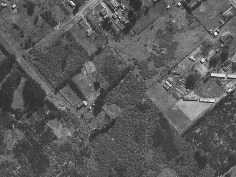 52 Tomrich Street from the air, 1940-1944