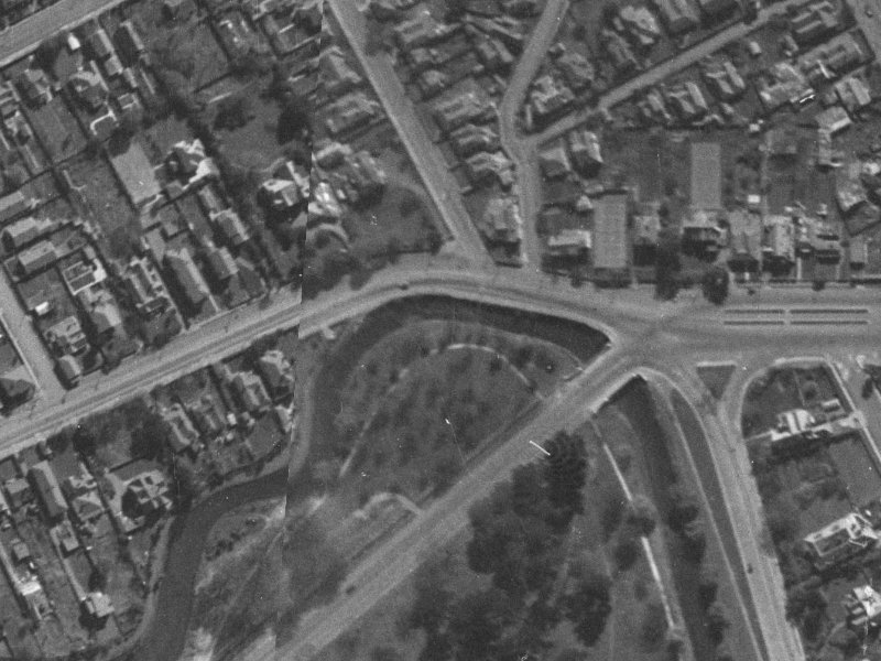 1 Shrewsbury Street from the air, 1940-1944