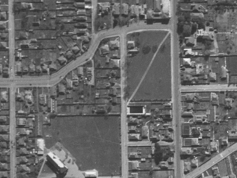 37 Pavitt Street from the air, 1940-1944