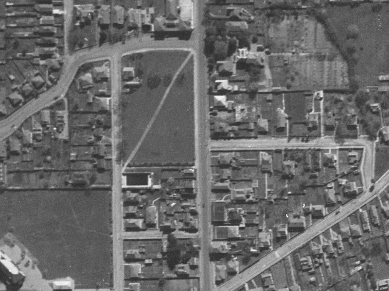 282 Stanmore Road from the air, 1940-1944