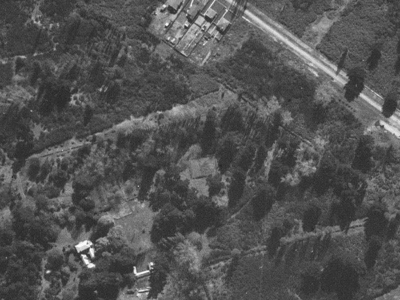 53 Vancouver Crescent from the air, 1940-1944