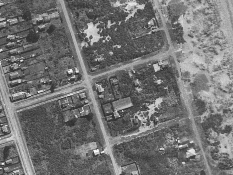 19 Bellamy Avenue from the air, 1940-1944