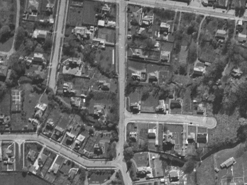 141 Straven Road from the air, 1940-1944