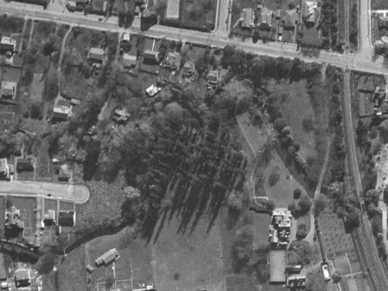 109 Harakeke Street from the air, 1940-1944