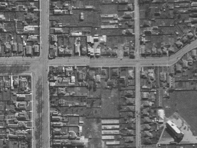 20 London Street from the air, 1940-1944