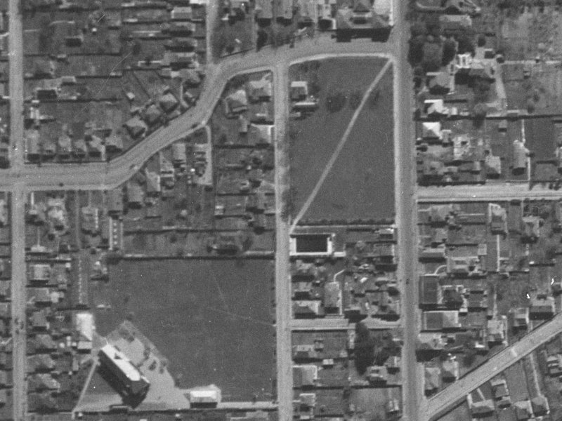31 Pavitt Street from the air, 1940-1944