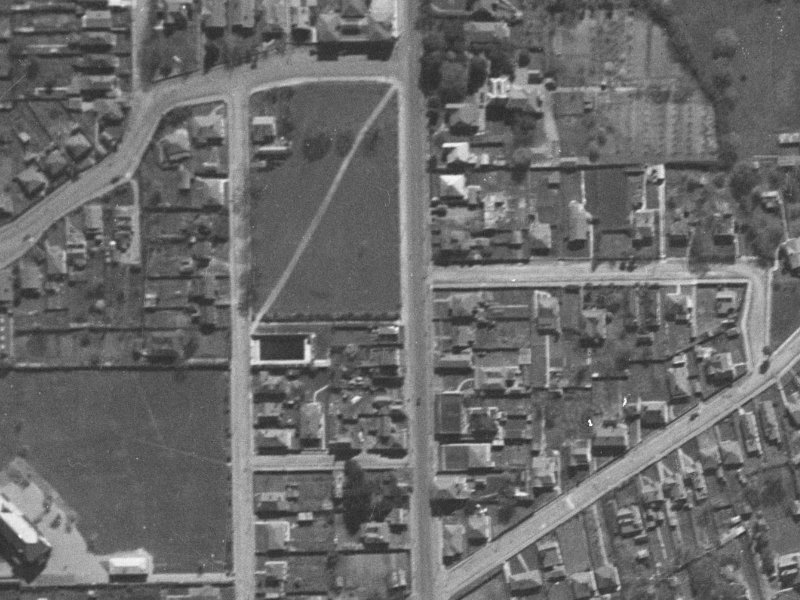 281 Stanmore Road from the air, 1940-1944