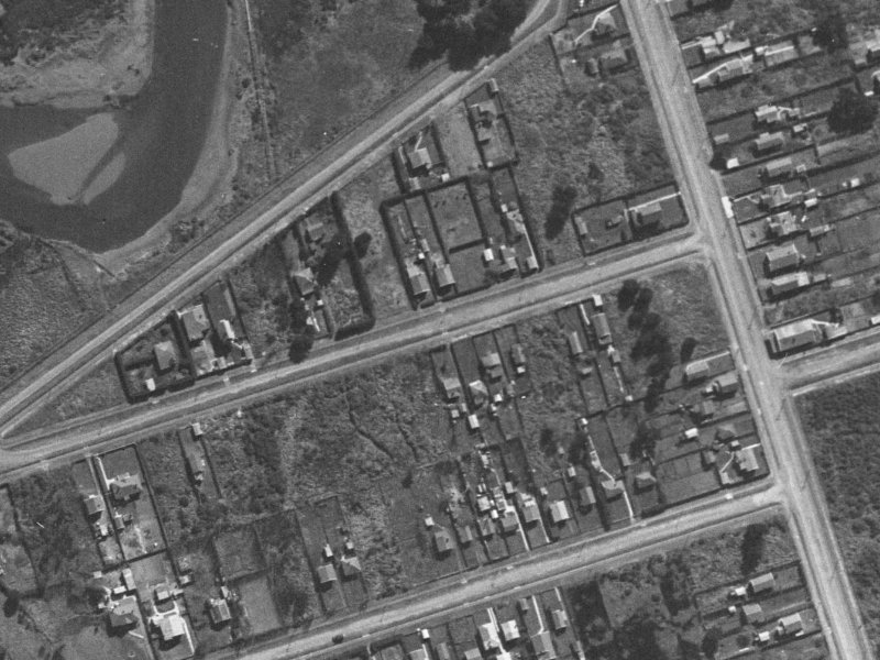 25 Falcon Street from the air, 1940-1944