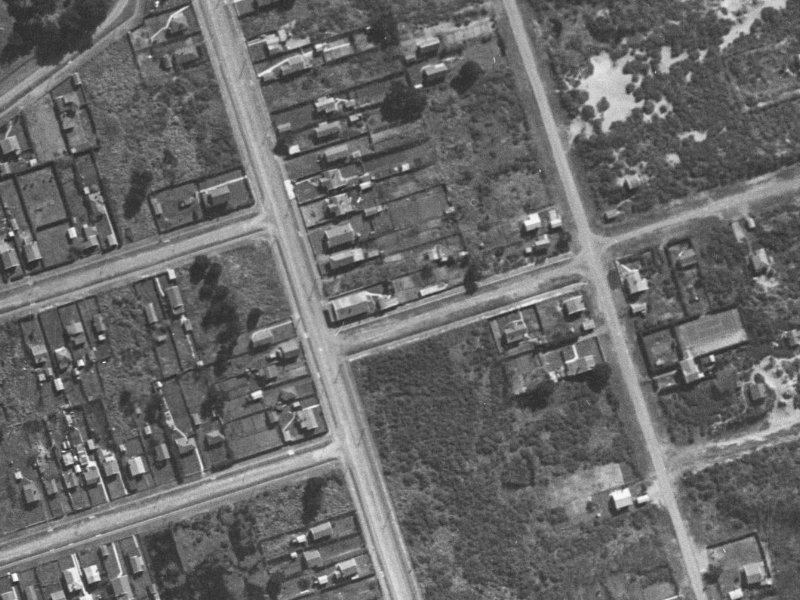 42 Bellamy Avenue from the air, 1940-1944