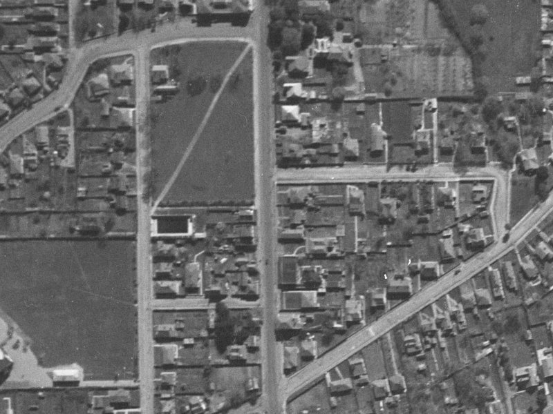 Stanmore Road from the air, 1940-1944