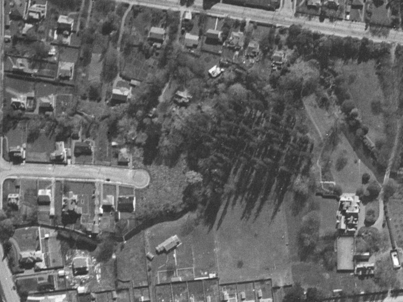 107B Harakeke Street from the air, 1940-1944