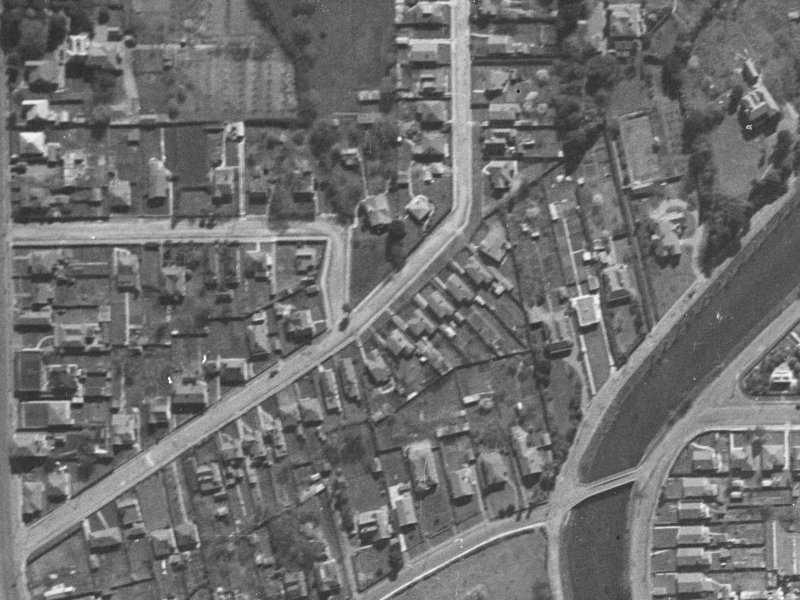 44 Vogel Street from the air, 1940-1944