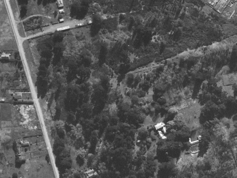 23 Niagara Street from the air, 1940-1944