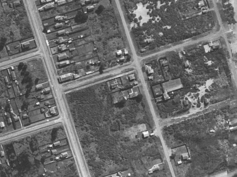 31 Bellamy Avenue from the air, 1940-1944