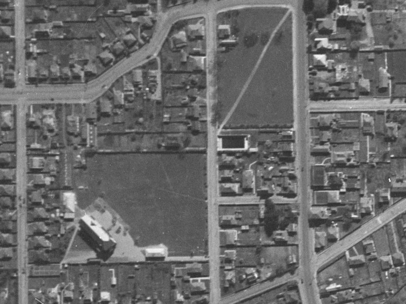 27A Pavitt Street from the air, 1940-1944