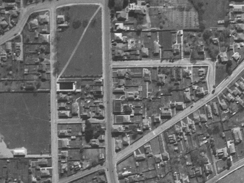 272F Stanmore Road from the air, 1940-1944