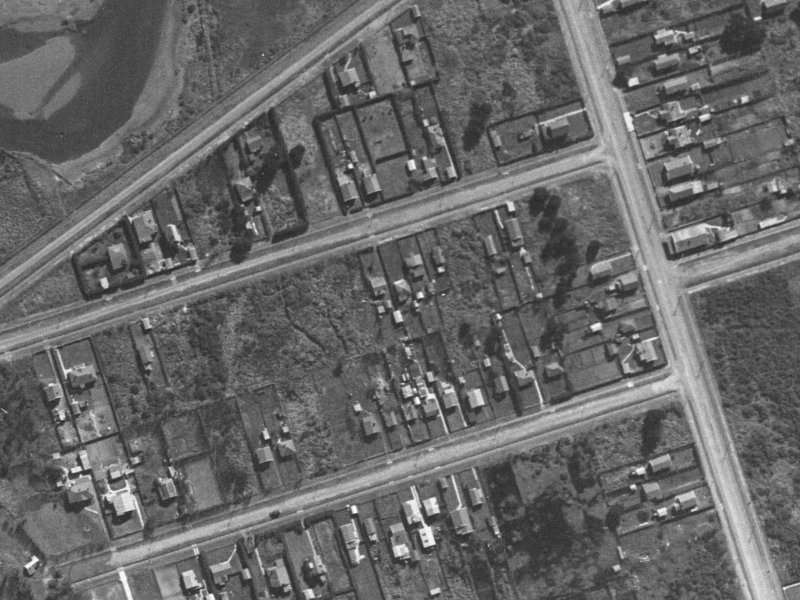 21 Falcon Street from the air, 1940-1944