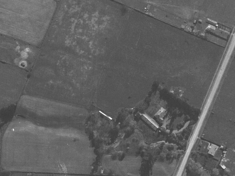 Archdall Place from the air, 1940-1944