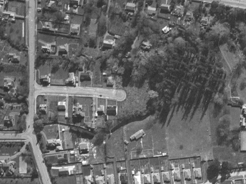 15B Royds Street from the air, 1940-1944
