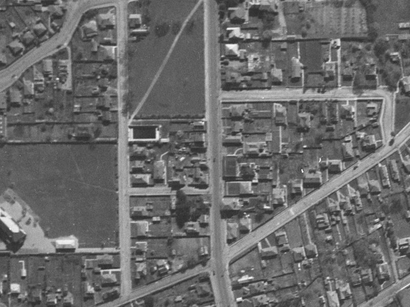 269 Stanmore Road from the air, 1940-1944