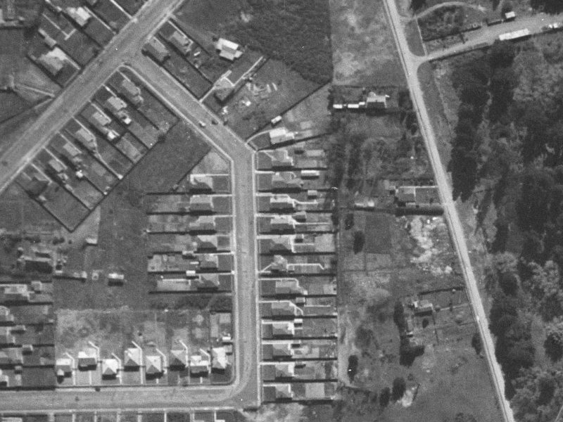 36 Pannell Avenue from the air, 1940-1944